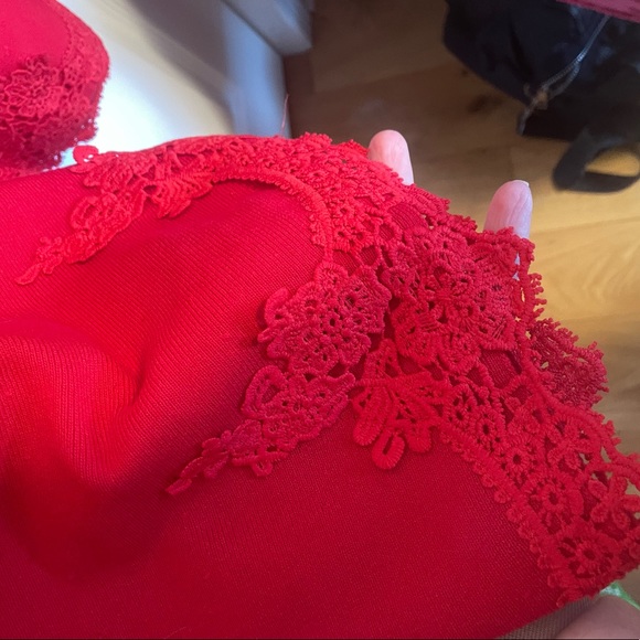 Nanette Lepore Red Knit Dress - Picture 4 of 7